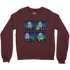 saving the world, one small step at a time Crewneck Sweatshirt