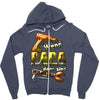 wenn papa Zipper Hoodie