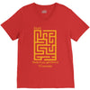 fun maze V-Neck Tee