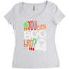 do you even boo bro halloween Women's Triblend Scoop T-shirt