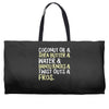 natural queens rock Weekender Totes