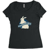 jurassic bunnies Women's Triblend Scoop T-shirt