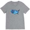 4th of July V-Neck Tee