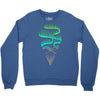 aurora borealis Crewneck Sweatshirt