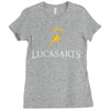 lucasarts vintage Ladies Fitted T-Shirt