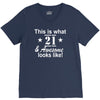 21st birthday V-Neck Tee