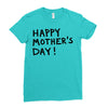 happy mothers Ladies Fitted T-Shirt