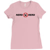 nerd herd geek tech support buy more chuck Ladies Fitted T-Shirt