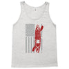 kayak american flag Tank Top