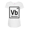 Vibranium Maternity Scoop Neck T-shirt