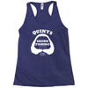 jaws inspired movie Racerback Tank