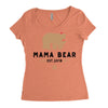 mama bear Women's Triblend Scoop T-shirt