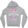 cool grandma saurus. Zipper Hoodie
