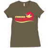 Finding Da Wae Ladies Fitted T-Shirt