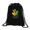 kaiju day Drawstring Bags