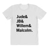 Jude JB Willem Malcolm All Over Women's T-shirt