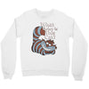 what color is this cat Crewneck Sweatshirt