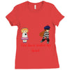 you have stolen my heart 2 Ladies Fitted T-Shirt