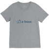 like a boss V-Neck Tee