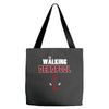 the walking deapool Tote Bags
