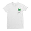 Mooncake Pocket Ladies Fitted T-Shirt