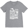 shaving says a lot about a man like V-Neck Tee