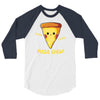 pizza chew! 3/4 Sleeve Shirt