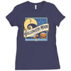 halloween moon Ladies Fitted T-Shirt