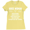 Aries Woman Ladies Fitted T-Shirt