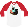 donut shark! 3/4 Sleeve Shirt