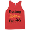resting witch face   fall t shirt   funny halloween Tank Top