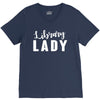 library lady V-Neck Tee
