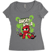 angry ninja and co Women's Triblend Scoop T-shirt
