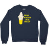 now watch me whip Crewneck Sweatshirt
