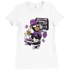 music characters Ladies Fitted T-Shirt
