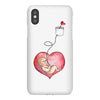 Mom and Baby are Connected to the Heart iPhoneX