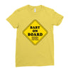 Baby on Board - Something, Something, but Ward! Ladies Fitted T-Shirt