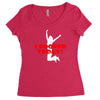 i pooped today Women's Triblend Scoop T-shirt