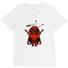 deadpool minion V-Neck Tee