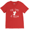 Meow V-Neck Tee