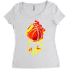 life is basketball Women's Triblend Scoop T-shirt