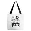 be a voice not an echo Tote Bags