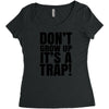don't grow up Women's Triblend Scoop T-shirt
