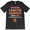 i wear peach for some special to me T-Shirt
