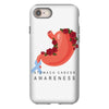 stomach cancer awareness iPhone 8 Case