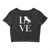 horse love Crop Top