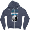 Gramps &amp; Grandson Fishing Partners For Life Zipper Hoodie