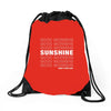 Good Morning Sunshine Drawstring Bags