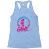 let's play the game eightees Racerback Tank