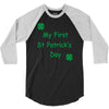 my first st patricks day 3/4 Sleeve Shirt